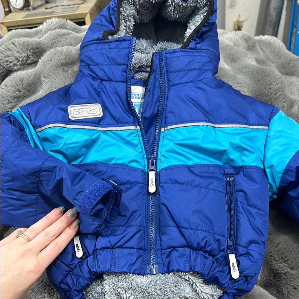 BMS Blue Puffer Jacket